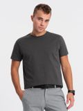 Ombre T-shirt Heren Antraciet L