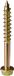 TIMCO Solo Advanced Hex Head Gold Coach Houtschroeven - 10,0 x 80 - Doos van 50