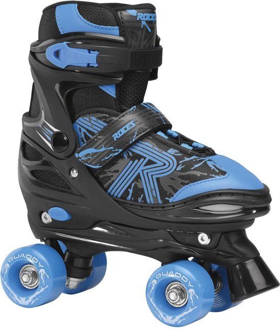 Roces Quaddy Rolschaatsen - 38-41 - Blauw - Kinderen
