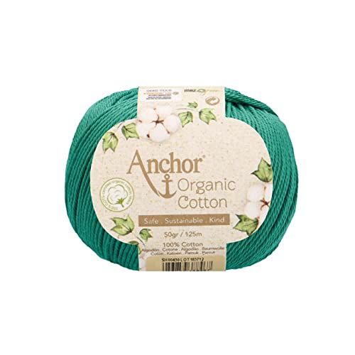 Schachenmayr Anchor Organic Cotton 4-draads ca. 125 m 00430 jade 50 g