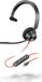 Poly Blackwire 3310 USB-C Headset - Zwart