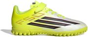 Adidas F50 Club TF Voetbalschoenen Unisex Volwassenen Synthetisch Rubber Klittenband Laag TF (Turf) Tesoye/Cblack/Lucred 38 2/3