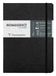 Clairefontaine 793431C Nomaddict (ex Age Bag) Genaaid Notitieboek Elastiek My.Essential Zwart - A5 14,8x21 cm - 192 Pagina's Genummerd STIPPEN - Ivoorkleurig Papier 90 g - Omslag Karton