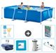 Intex Rechthoekig Frame Zwembad - 300 x 200 x 75 cm - Blauw