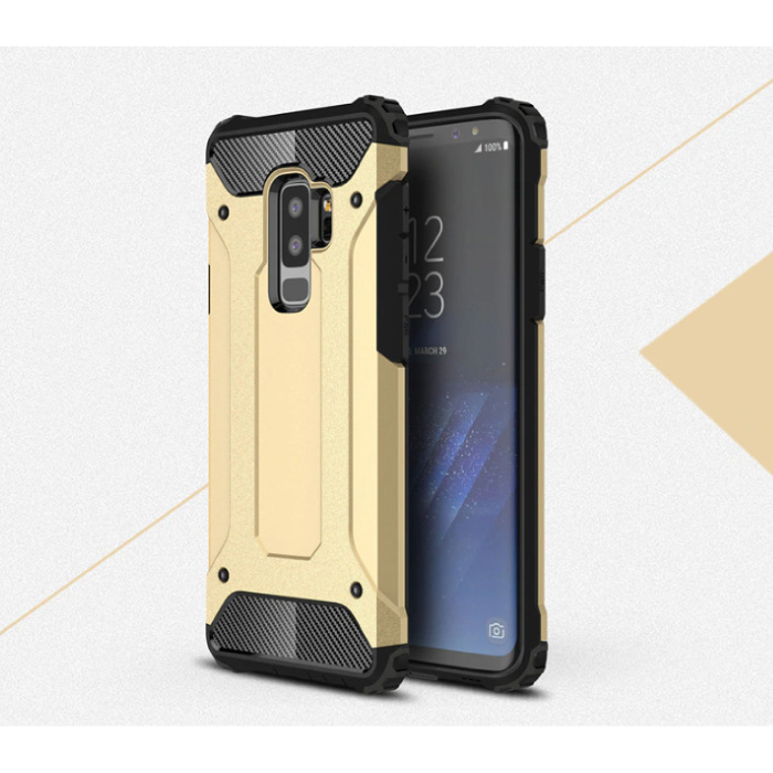 Stuff Certified Samsung Galaxy Note 9 - Armor Case Cover Cas TPU Hoesje Goud