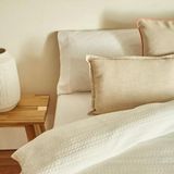Sancarlos Colmena Waffle Dekbedovertrek, microvezel, bed 90 cm, 155 x 220 cm