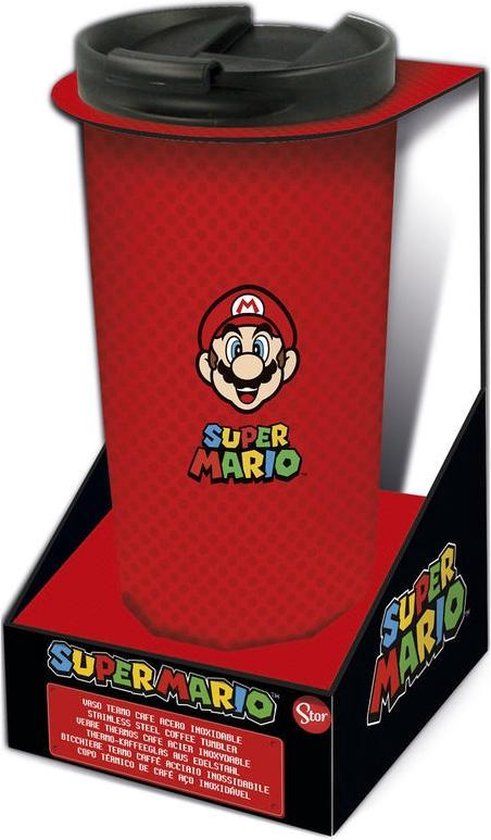 Stor Super Mario Travel mug Stainless Steel 425 ml