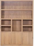 DÉJA Living Wandkast Liam - Naturel Eikenhout - 160x46x220cm