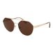 Max&co Mo0119 Dames Zonnebril Goud Metaal Bruin