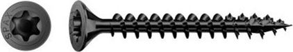 Spax T-star spaanplaatschroef 4.0x20mm vk Torx T20 zwart