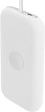 kwmobile Apple Vision Pro hoesje - Siliconen beschermhoes voor VR bril batterij - Cover in wit