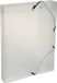 Exacompta 8x Crystal PP Klasseerdoos met Rug 40mm - A4 - Transparant - 5972E