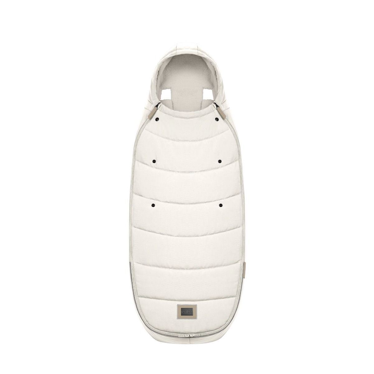 Cybex Voetenzak Platinum Off White/Light Beige