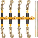 VEVOR Ratelspanner voor Kettingspanbanden 0,8-0,9cm Draagvermogen 3220kg 4 Stuks