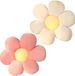 Unyqoos® Set van 2 Bloemvormige Kussens - Crème roze