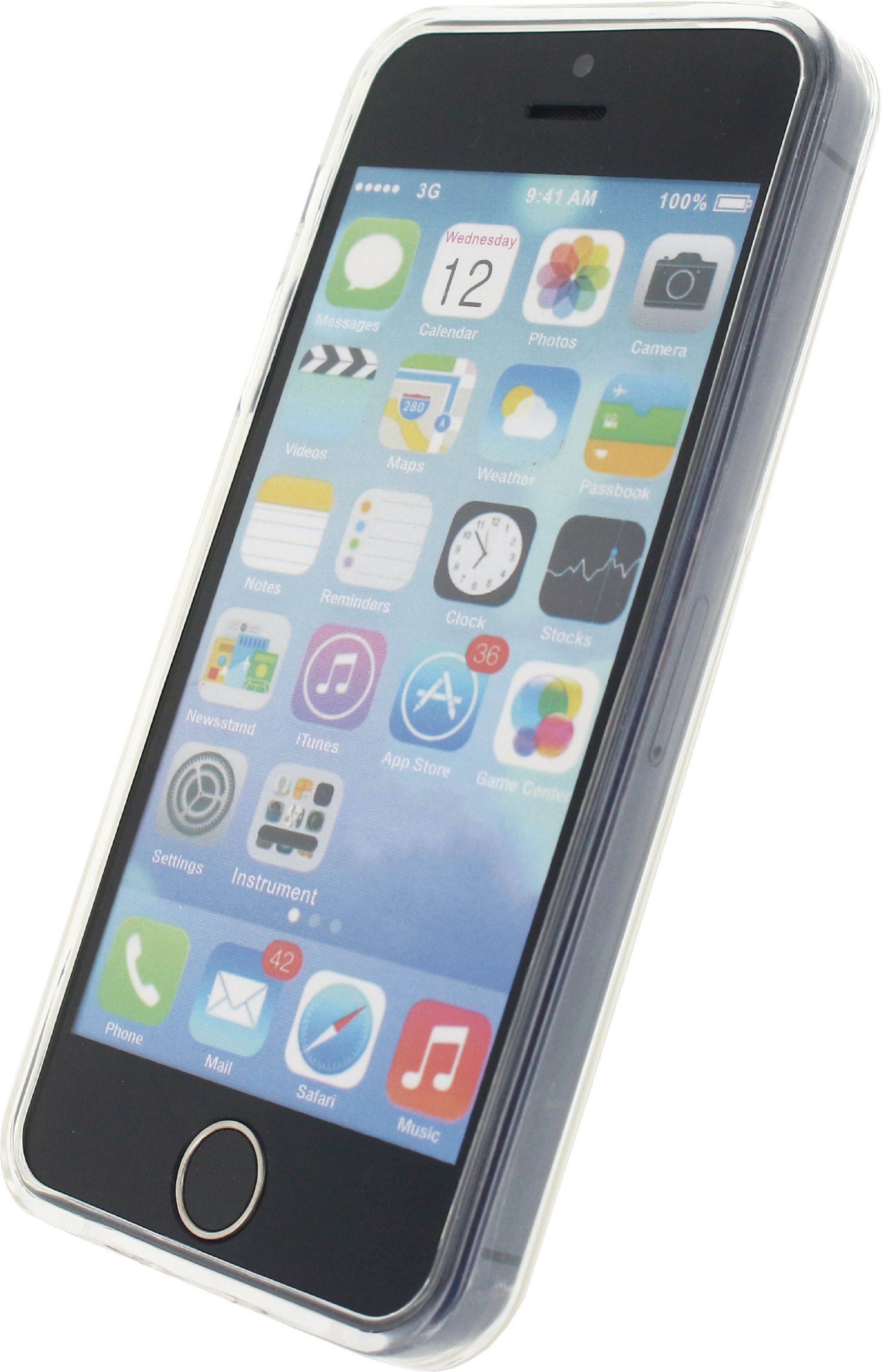 Mobilize MOB-22242 Transparant Krasbestendig voor iPhone 5 / 5s / SE
