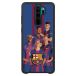 Coque officielle FC Barcelona avec blason 3D et design de joueur