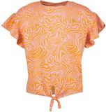 Vingino Hendra T-shirt Fille Manches Courtes Viscose Élasthanne Papaye Clair Orange Taille 140