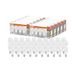 OSRAM LED Base Classic A, bolvorm met E27-fitting, niet dimbaar, vervangt 60 watt, mat, warm wit - 2700 Kelvin, 40 stuks