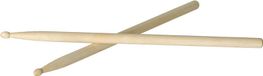 Bâtons de batterie 1 paire en bois d'érable, 40,5 cm de long, 1,6 cm de diamètre de manche