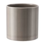 Scandi Living Pot de fleur Sleek Ø12 cm Beige