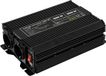 Goobay 12V naar 230V Gemodificeerde Sinus Spanningsomvormer - 1000W - Premium - Zwart