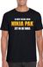 Bellatio Decorations Mijn ninja pak zit in de was fun t-shirt heren zwart - Carnaval verkleedkleding M