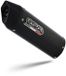 GPR Exhaust Systems Furore Nero Yamaha Tracer 7 2021-2024 E5 Oval Niet Gehomologeerd Volledig Uitlaatsysteem Zilver