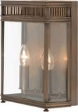 Elstead Lighting Holborn Lampe d'extérieur LED | 2x E14 | 40W | IP44 | Dimmable | Bronze foncé
