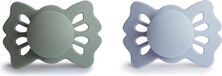 Frigg Lucky Fopspeen Sage/Powder Blue T1 0-6mnd (2 stuks)