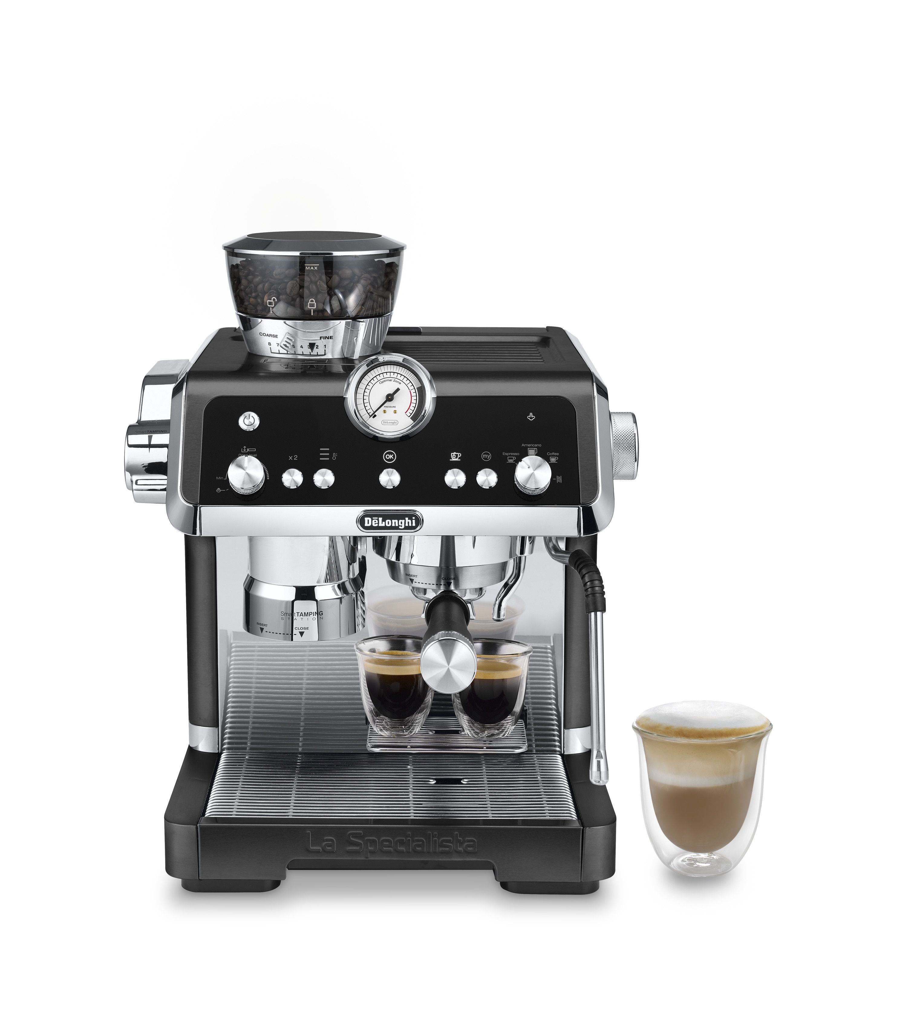 De'Longhi La Specialista Prestigio EC9355.BM Espressomachine - Zwart/RVS