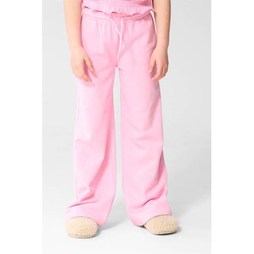 Shoeby high waist casual broek roze