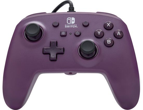 PowerA Bedrade Nintendo Switch Controller - Paars