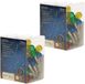 Lumineo Feestverlichting - 2x - Gekleurde Bolletjes - 190 cm - 20 Lampjes - Op Batterij