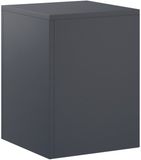 vidaXL Plantenstandaard Antraciet 30 x 30 x 40 cm Roestvrij staal