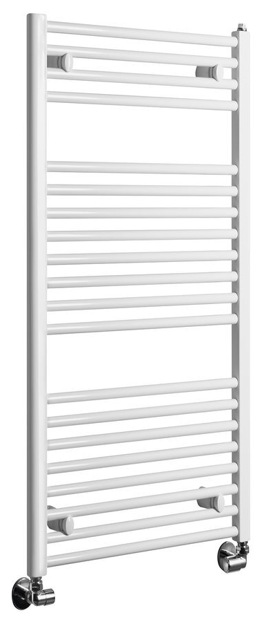 Aqualine Direct handdoekradiator zijaansluiting 45x96 wit