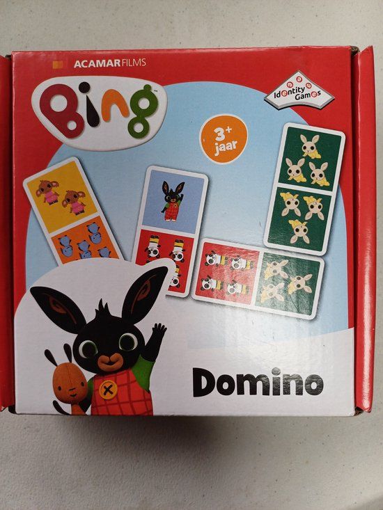 Bing Domino Spel - Junior Editie - Educatief Spel - Nederlands
