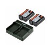 Jupio Kit: 2x Battery NP-FZ100 2040mAh + USB DualCh