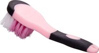 Imperial Riding IRH Grip hoefborstel, roze-bordeaux-zilver