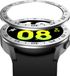 Strap-it Bezel ring tijd - Randbeschermer geschikt voor Samsung Galaxy Watch 5 44mm - zilver