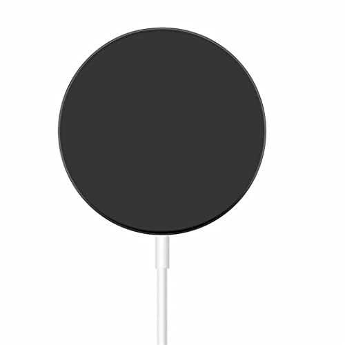 IXCVBNGHS draadloze snelle MagSafe magnetische oplader voor Apple iPhone iPad AirPods Case Full Body Case-zwart