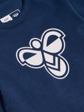 Hummel Kinderbody met Lange Mouwen, Hmlmini-logo, L/S 232304, Maat 98, Dress Blues