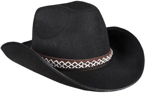 Boland Cowboyhoed Junior Zwart