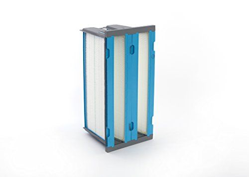 GVS Filter Technology 80.021.0003.00.AA F7 ECO 287 Gemonteerd Bacticell, 1/2 maat, Blauw/Wit