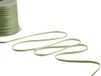 Furlanis - Dubbel satijnen lint, Italiaanse stof - zeegroen, 3 mm x 50 m