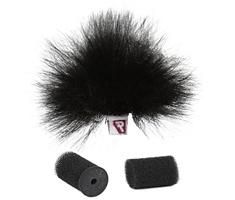 Rycote Ristretto Lavalier Windjammer - Black - Single