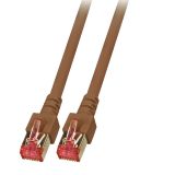 EFB Elektronik Patchkabel RJ45 S/FTP Cat6 3 m Bruin