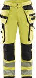 Blåkläder High Vis Werkbroek met 4-weg stretch 1997-1642 - Mannen - Geel/Zwart - 60