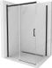 Mexen Omega cabine de douche porte coulissante 130 x 100 cm, transparent, noir