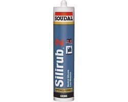 Soudal Silirub 2 White 310 ml - Sanitary Sealant